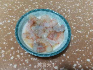 山药佛手瓜炒虾仁的做法步骤：4