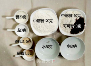 贝壳馒头的做法步骤：1