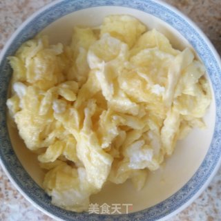 榨菜鸡蛋炒平菇的做法步骤：5