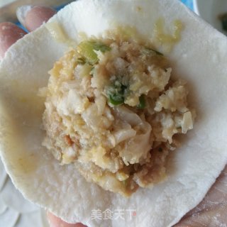 酸菜肉馅大包子的做法步骤：11