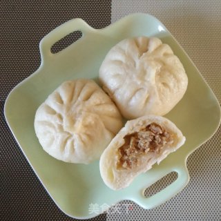 酸菜肉馅大包子的做法步骤：19