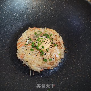 土豆丝煎蛋的做法步骤：6