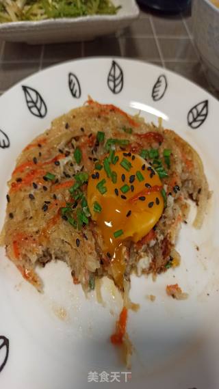 土豆丝煎蛋的做法步骤：8