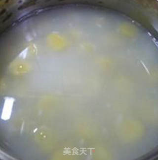 桂花酒酿玉米汤果的做法步骤：8