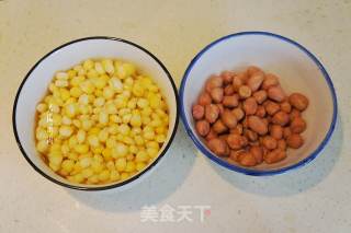 花生嫩玉米浆的做法步骤：1