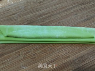 菠菜手擀面的做法步骤：6