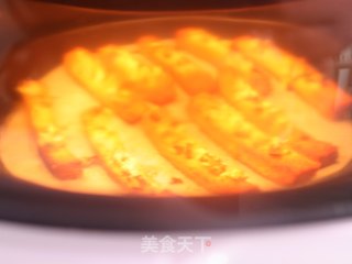 蒜香吐司条的做法步骤：6