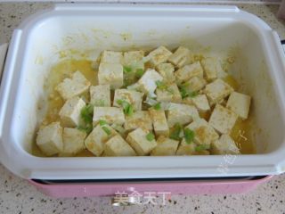 快手菜蟹黄豆腐的做法步骤：10