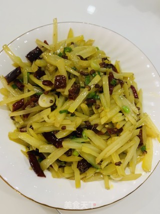 麻辣土豆丝的做法步骤：5
