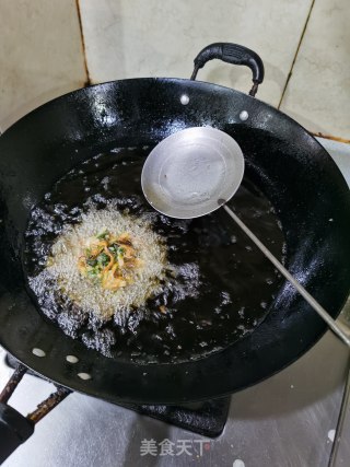 香炸海蛎饼的做法步骤：5