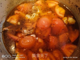番茄牛腩汤的做法步骤：3