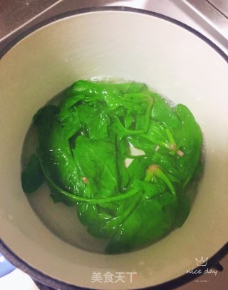 菠菜蛋花汤的做法步骤：5