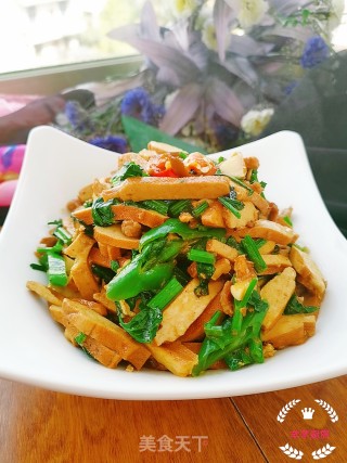 芹菜炒豆干的做法步骤：9