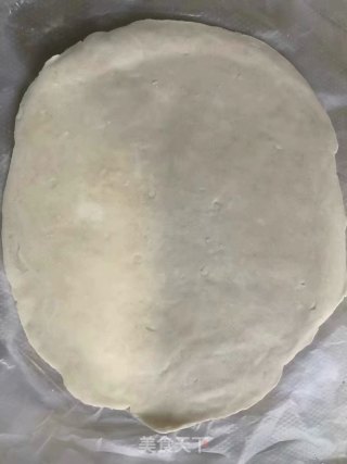 手抓饼培根披萨的做法步骤：3