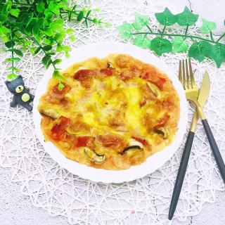 手抓饼培根披萨的做法步骤：10
