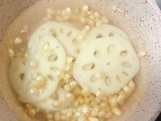 莲藕玉米泥的做法步骤：3