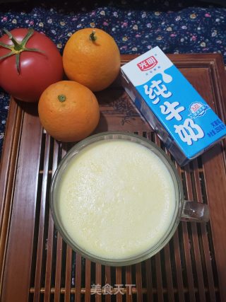 南瓜牛奶的做法步骤：8
