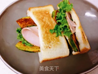 简单美味三明治的做法步骤：5