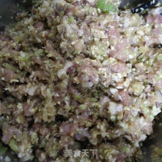 芹菜肉馅水饺的做法步骤：4