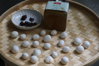 桂花糖小丸子的做法步骤：1
