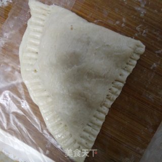 手抓饼版的香蕉派的做法步骤：7