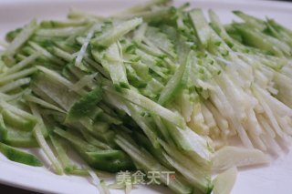 凉拌萝卜丝的做法步骤：3