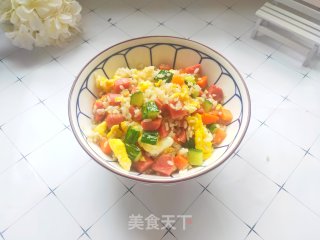 蛋炒饭的做法步骤：8