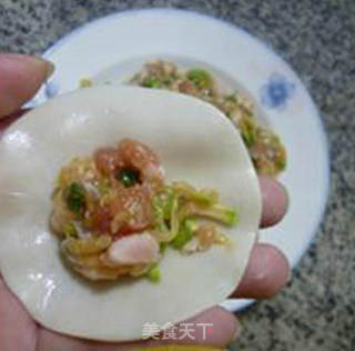 西葫芦肉馅锅贴的做法步骤：4