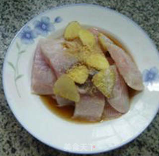 面拖玉秃鱼的做法步骤：7