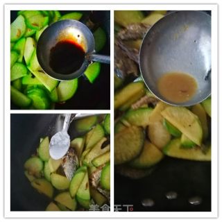 小咸鱼炒萝卜的做法的做法步骤：5