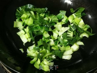 青菜南糕汤的做法步骤：4
