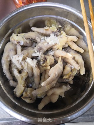 双椒鸡爪的做法步骤：8