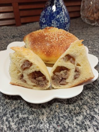 发面羊肉馕的做法步骤：13