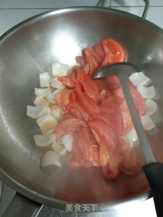 西红柿牛肉烩馍片的做法步骤：8