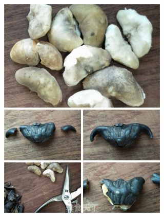 菱藕小炒的做法步骤：2