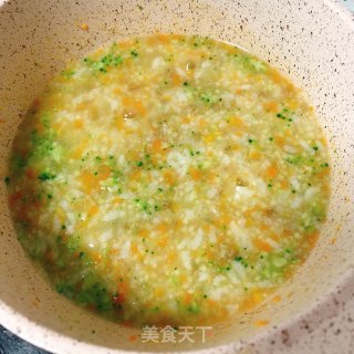 牛肉时蔬粥的做法步骤：10