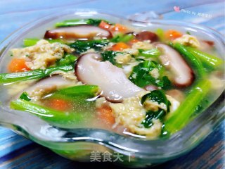 #冬日暖汤#芙蓉鲜蔬汤的做法步骤：11