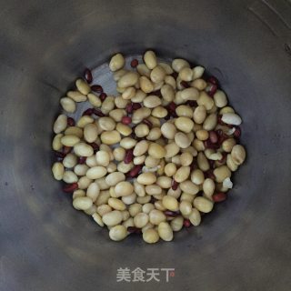三豆豆浆的做法步骤：3