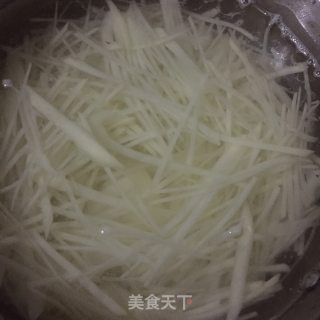 青椒土豆丝卷饼的做法步骤：3