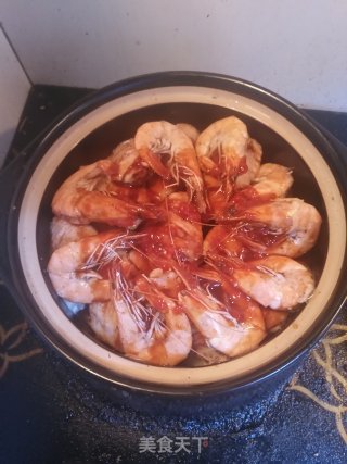 鸡翅大虾三汁焖锅的做法步骤：11