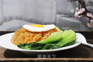 辣白菜炒饭的做法步骤：10