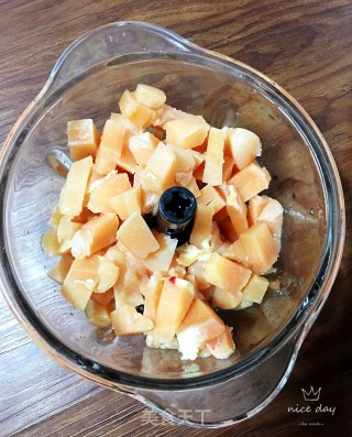 鸡肉午餐肉的做法步骤：2