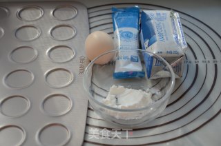 荷包蛋溶豆的做法步骤：1