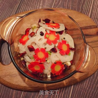 麻香莲藕片的做法步骤：12
