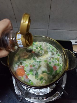 杂蔬豆腐汤的做法步骤：10