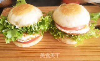 馒头汉堡的做法步骤：6