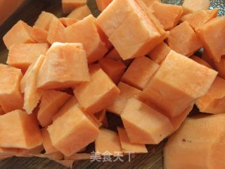 黄金地瓜烙的做法步骤：2