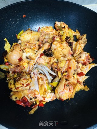 土豆红烧鸡块的做法步骤：8