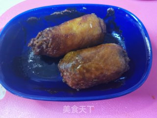 迷迭香鸡腿卷的做法步骤：9