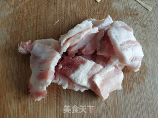 娃娃菜炖干豆腐的做法步骤：2
